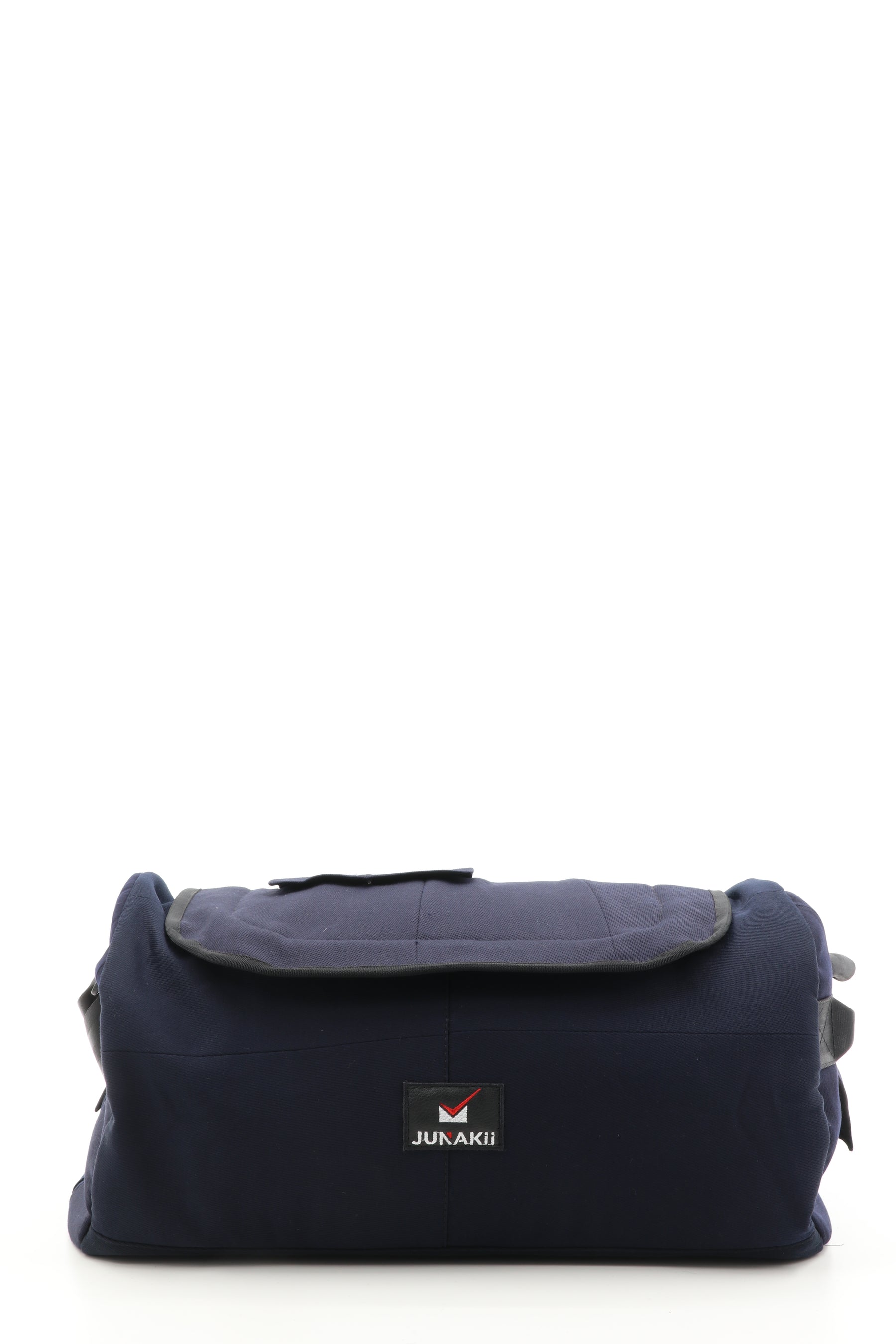 Duffel Bag blau aus upgecyceltem Feuerwehrausgehanzug 52x20x31cm