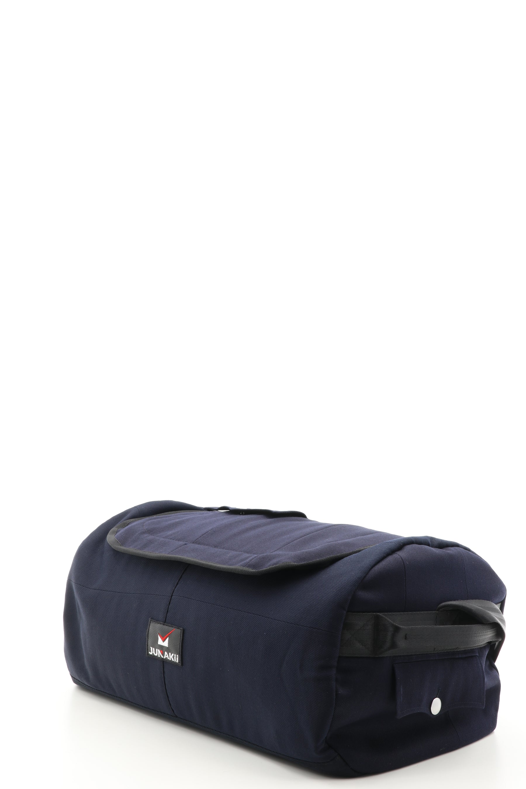 Duffel Bag blau aus upgecyceltem Feuerwehrausgehanzug 52x20x31cm
