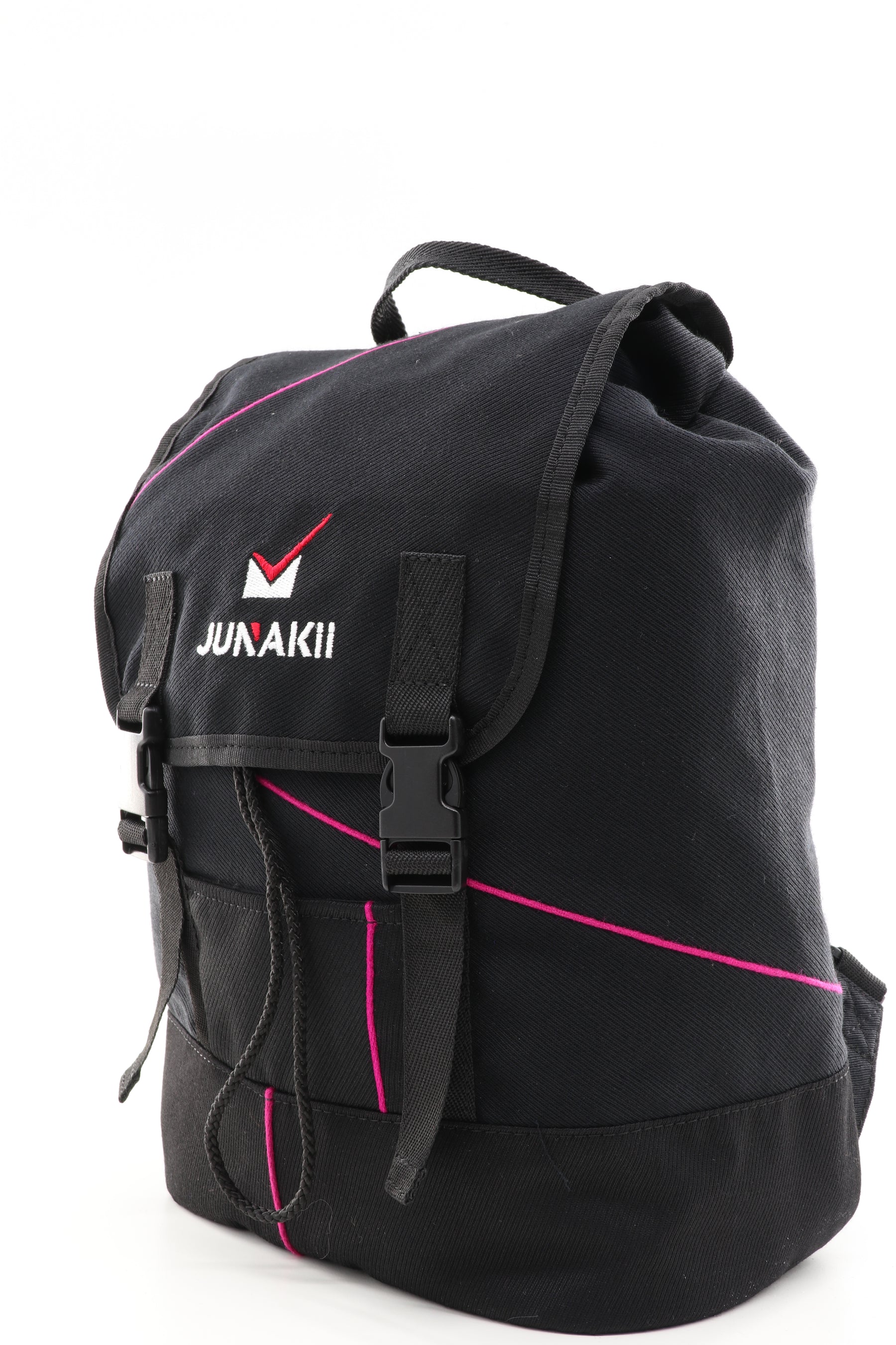 Mini Rucksack Klassik schwarz aus upgecyceltem Feuerwehrausgehanzug 23x32x10cm