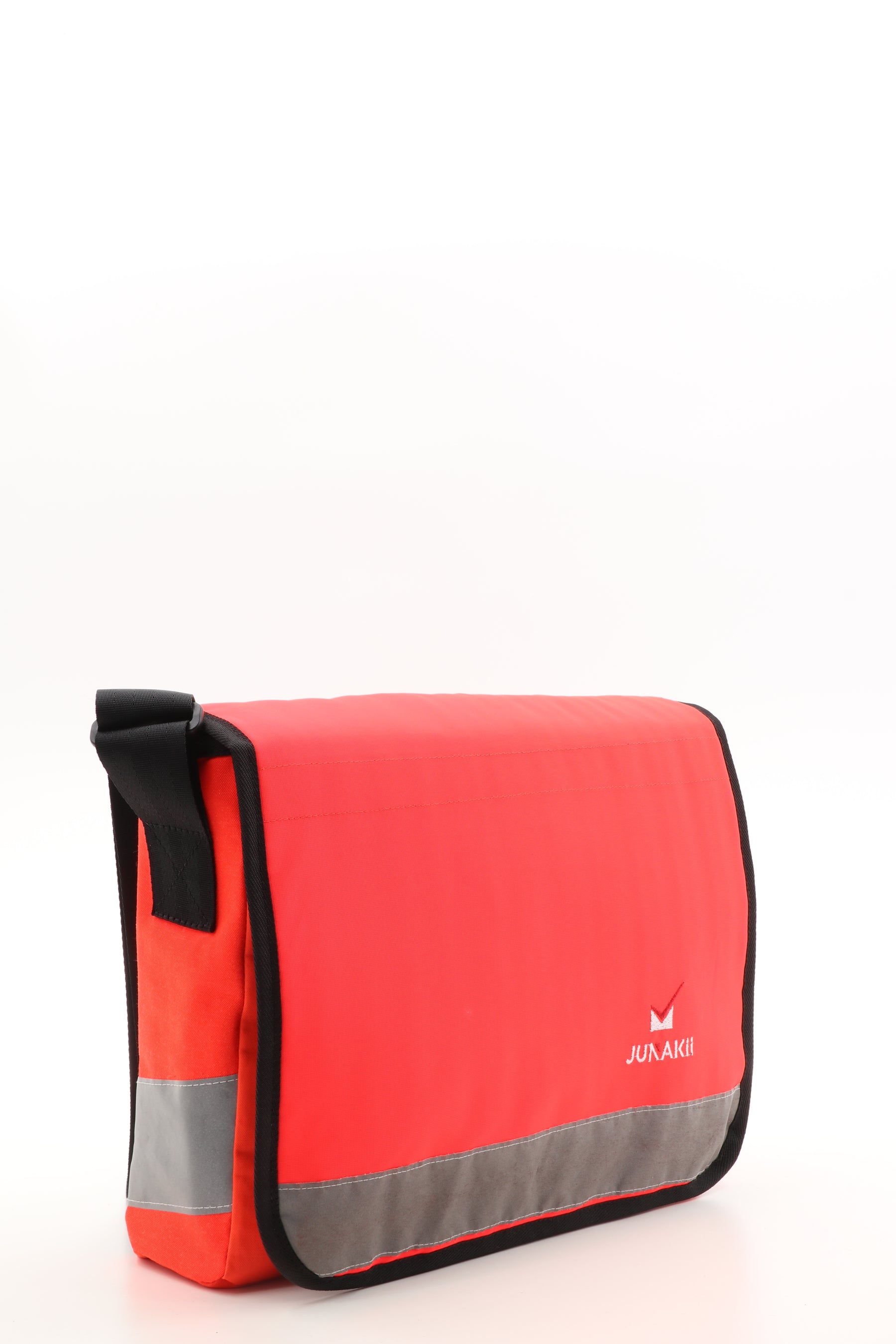 Messenger Tasche pinkrot orange aus upgecycelter Rettungsdienstkleidung 38x29x8,5cm
