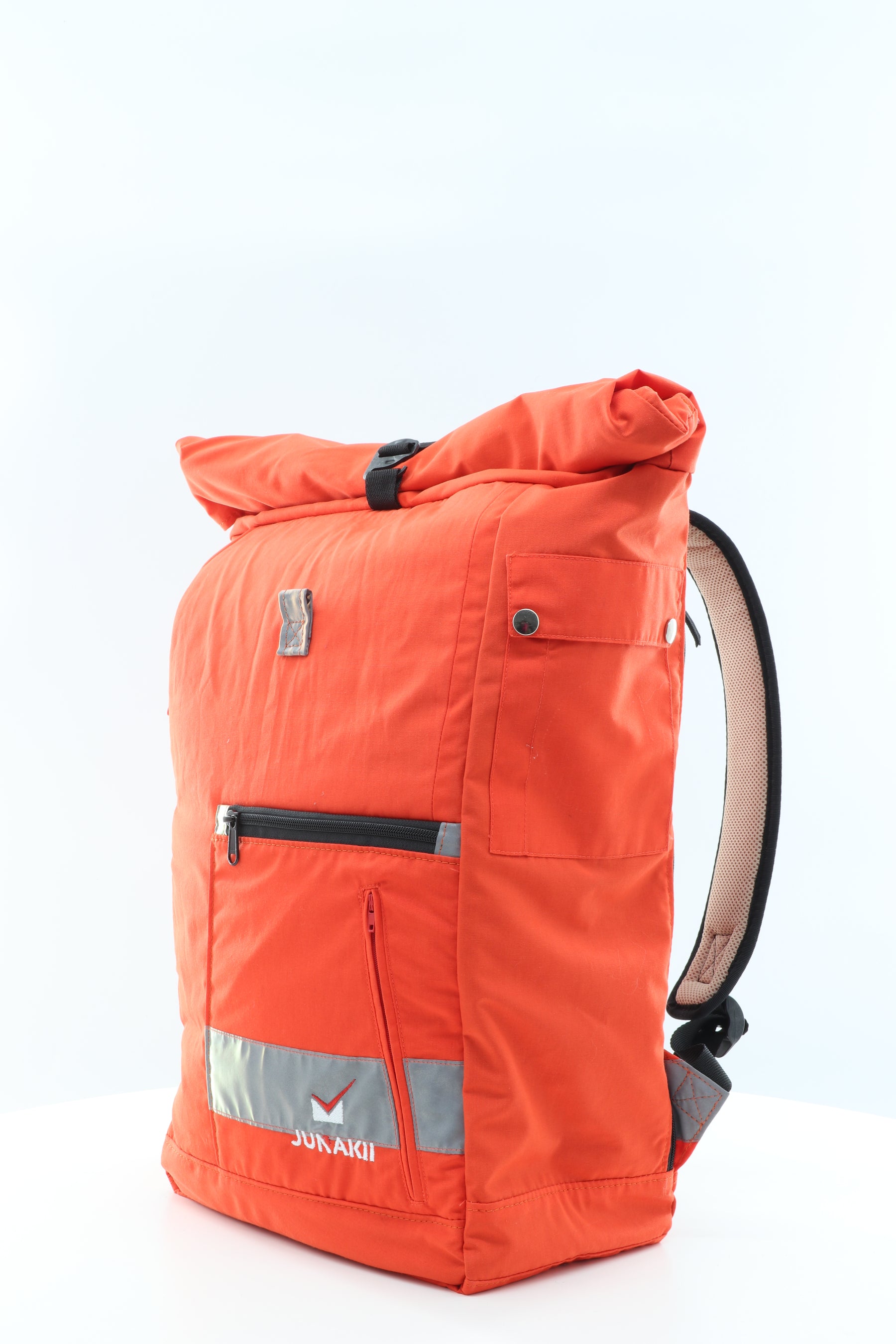 Rolltop backpack - made from rescue service clothing