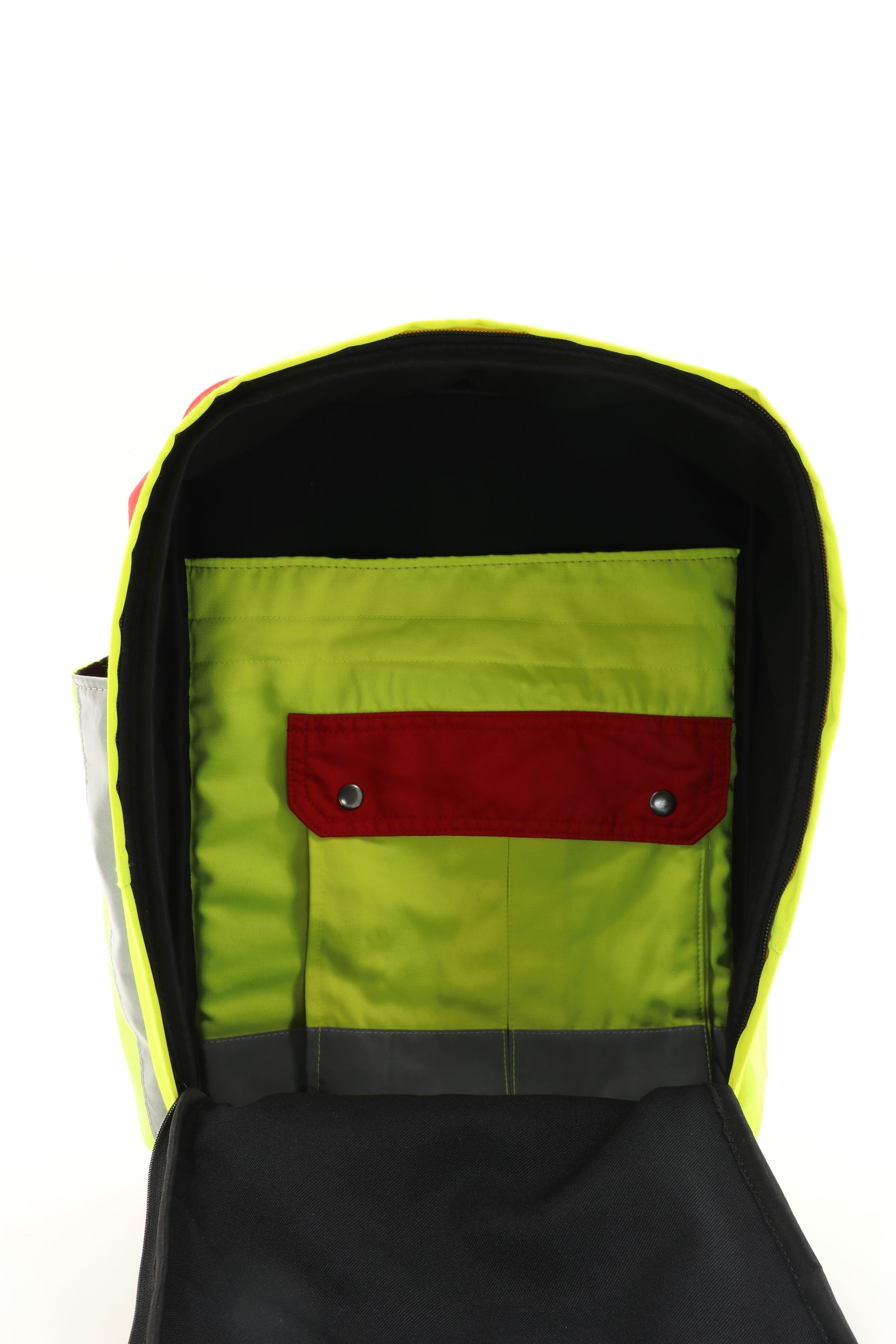 Laptop backpack - made from rescue service clothing