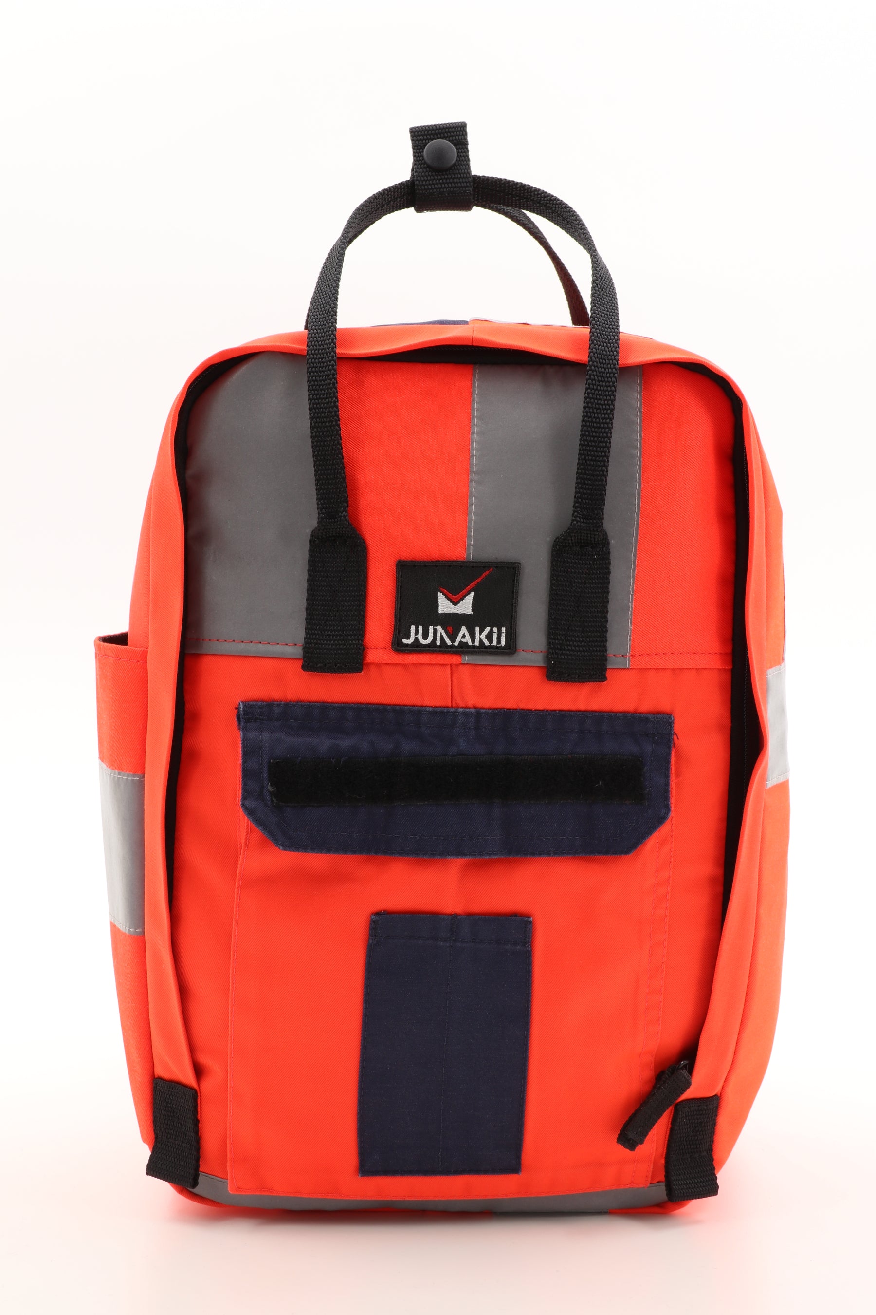 Laptop Rucksack pink aus upgecycelter Rettungsdienstkleidung 38x27x13cm