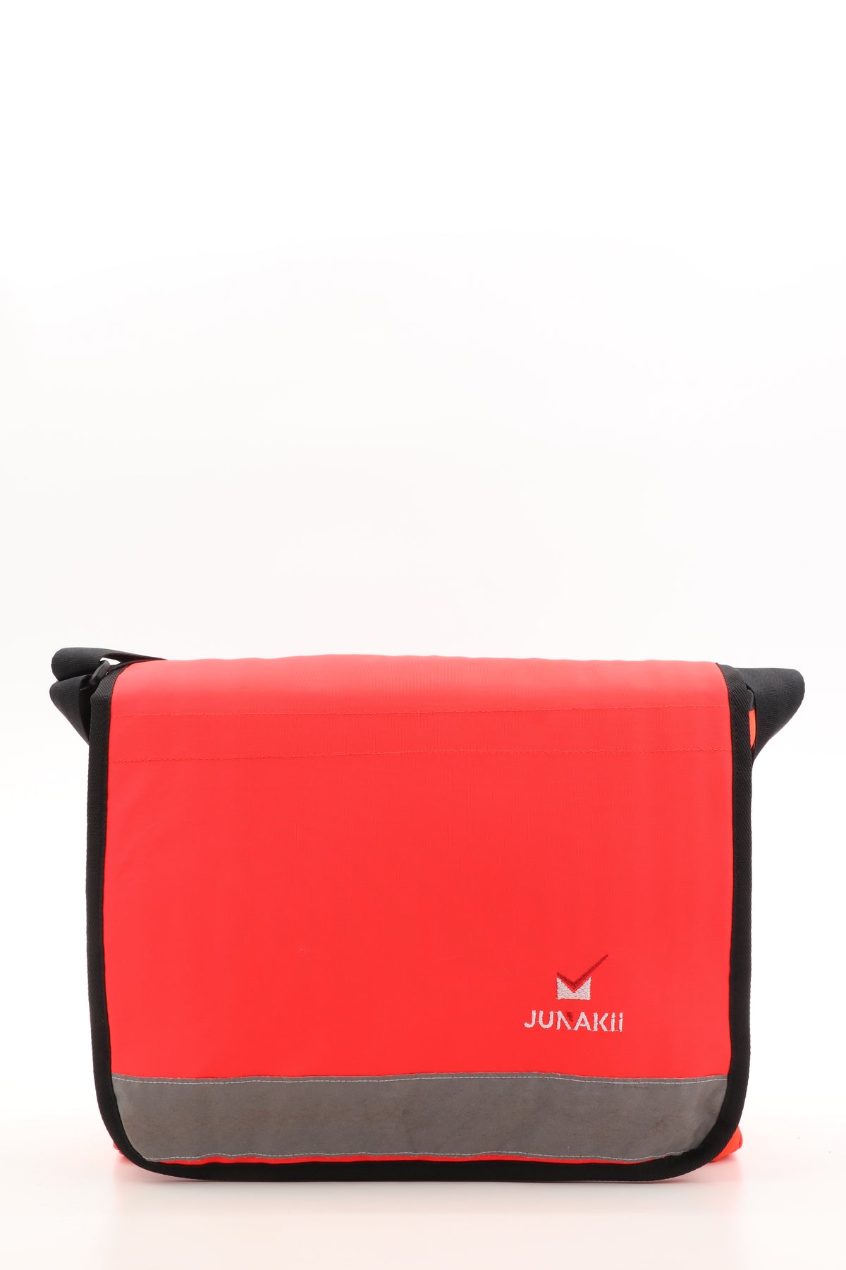 Messenger Tasche pinkrot orange aus upgecycelter Rettungsdienstkleidung 38x29x8,5cm