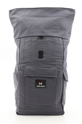 Rolltop backpack - made from rescue service clothing