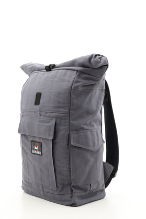 Rolltop backpack - made from rescue service clothing