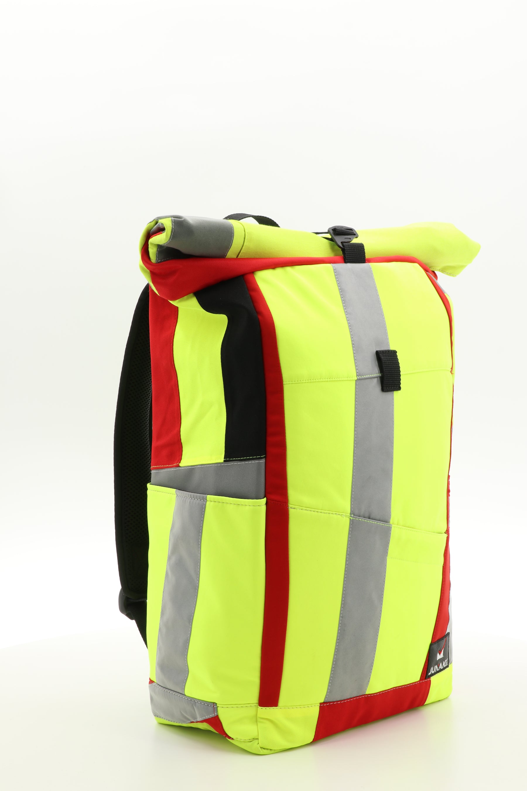 Rolltop backpack - made from rescue service clothing