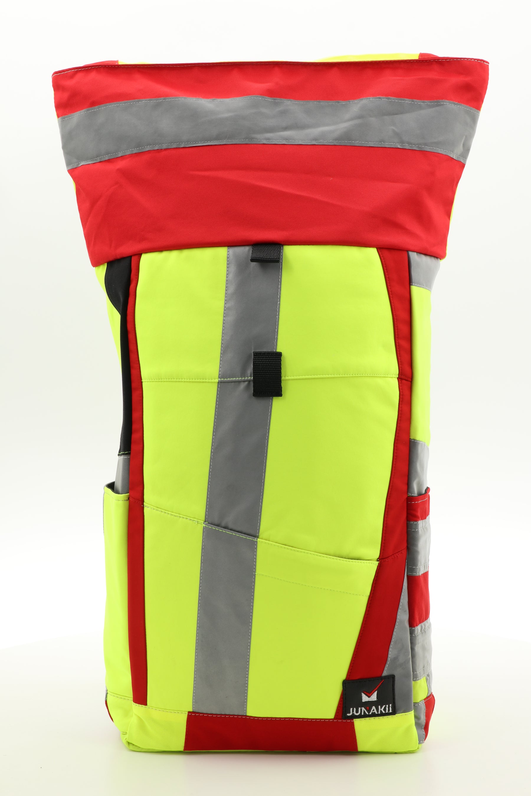 Rolltop backpack - made from rescue service clothing