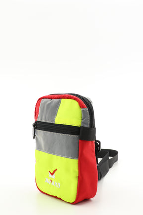 Shoulder bag mobile phone - made of emergency service clothing